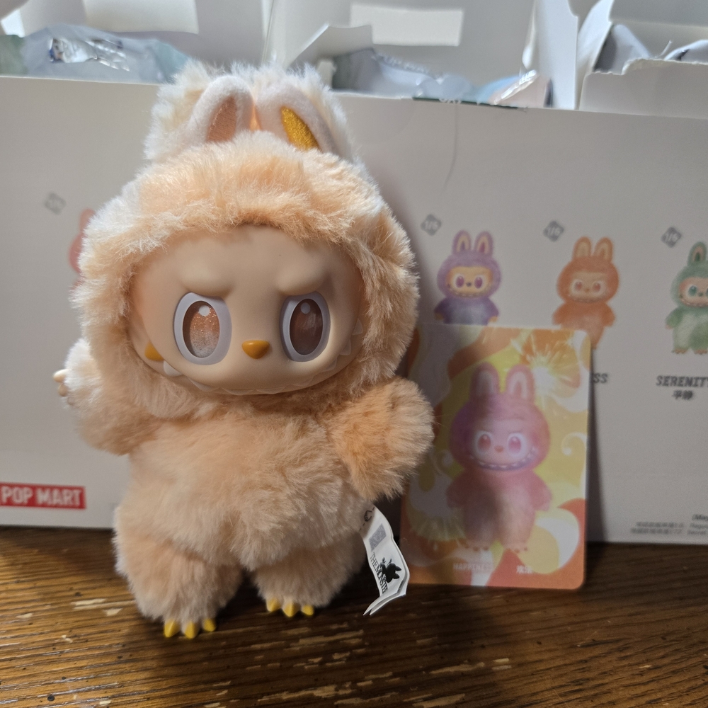 Authentic Labubu   Plush Bunny Toy